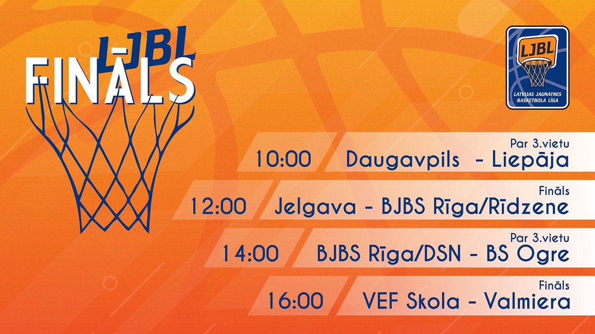 🏀Skaties U-19 finālspēļu tiešreides te: 
youtu.be/9H0qg_VwCKw