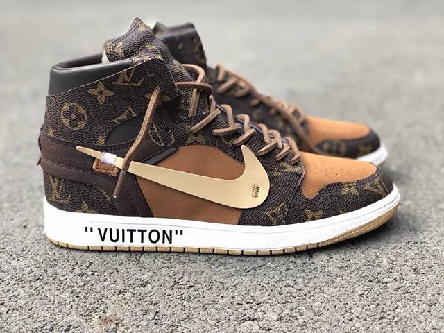 louis vuitton jordan 1s