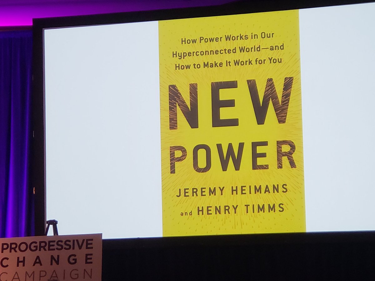 ChristineKramar's tweet photo. Read this book! 
It had me cheering today - we can do this!!! @jeremyheimans @henrytimms 
It's on @audible_com recommended by @joelsilberman at @BoldProgressive training https://t.co/9HLVaU34GJ