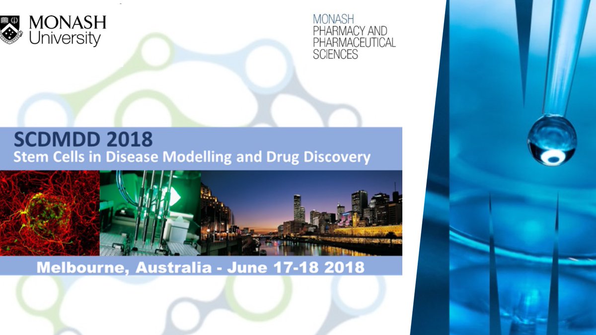 MIPS_Australia's tweet photo. MIPS is proud to be hosting “Stem Cells in Disease Modelling and Drug Discovery” #SCDMDD 2018 Conference at #MonashParkville June 17-18, 2018.

Follow: @StemDrug
Full Program: https://t.co/73x3o03vpg https://t.co/FAJ40EuYRo