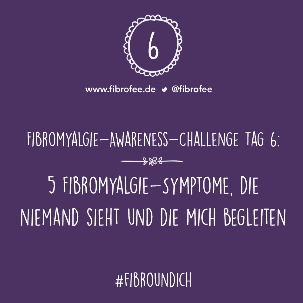 FibroFee's tweet photo. 1. #Dauerschmerz. Dass der unsichtbar ist scheint immer noch Leute zu überraschen 2. #Fatigue. Mehr als nur müde. Das am meisten unterschätzte #Symptom 3. #Schlafstörungen. 4. #Empfindlichkeit der Sinne. 5. Magen-Darm-Beschwerden. #FibroUndIch #Fibromyalgie https://t.co/FCrU6q66fa