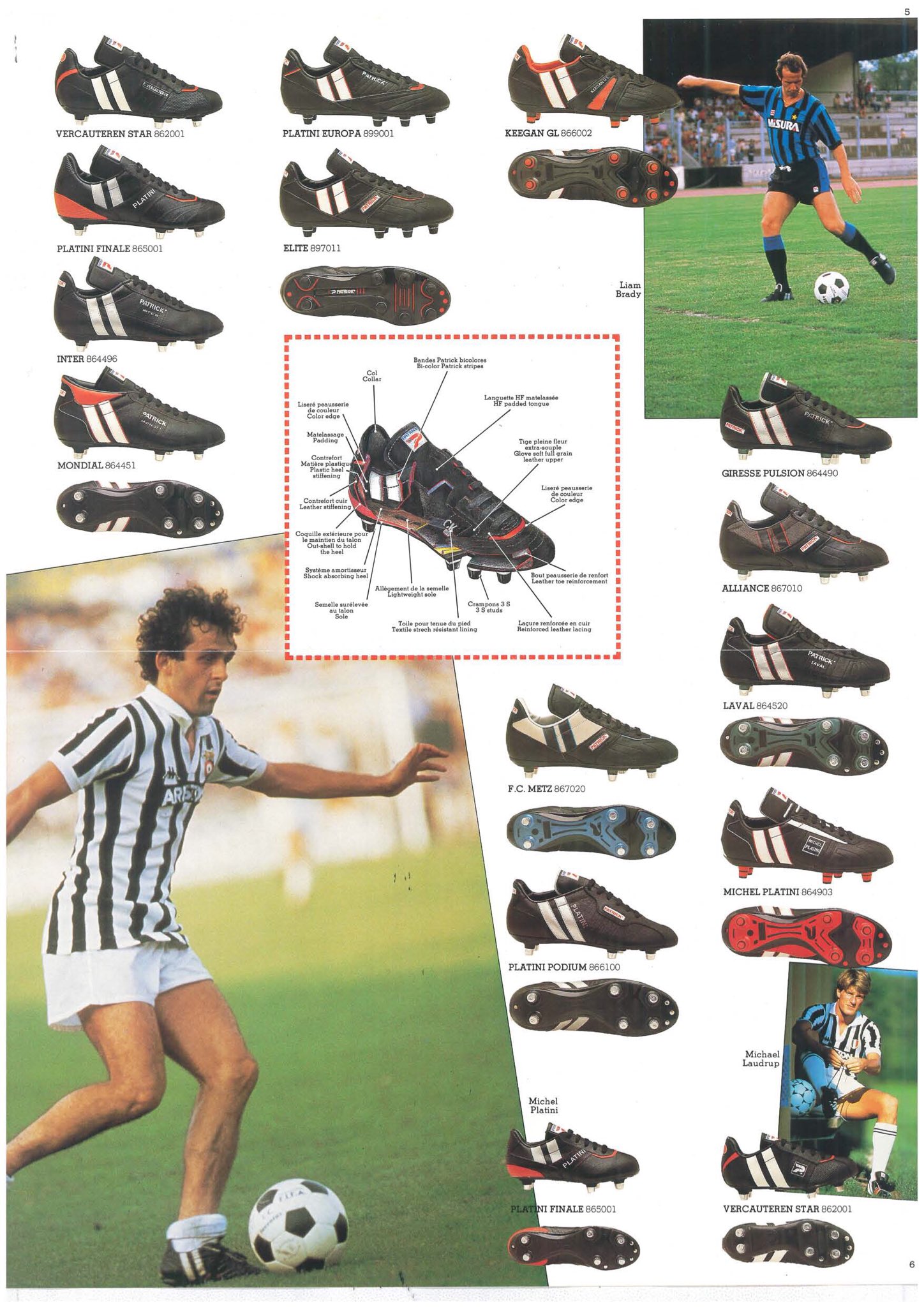 patrick football boots 1980's