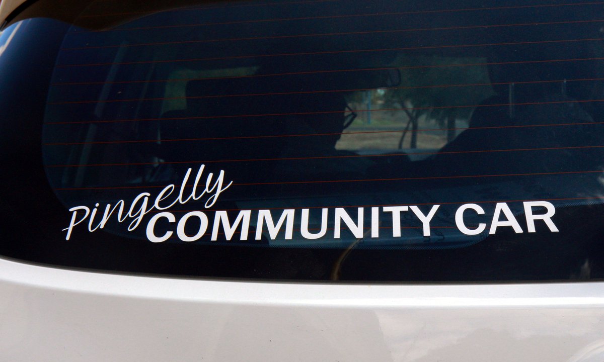 Pingelly Community Car in Action! Pingelly volunteer driver Les is picking up PCC user Betty to take her to medical appointments in Narrogin.  Community connectedness and capacity building are what Pingelly Community Resource Centre is all about. #CRCsmakeadifference