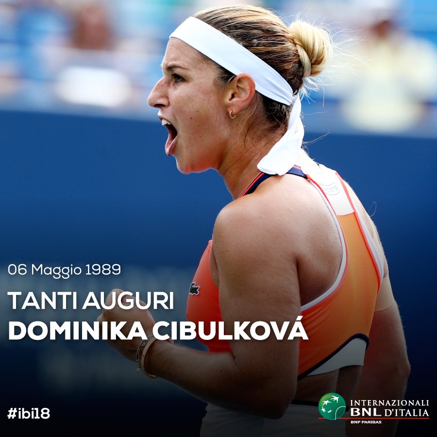 Today is her day! Happy birthday Dominika Cibulkova   