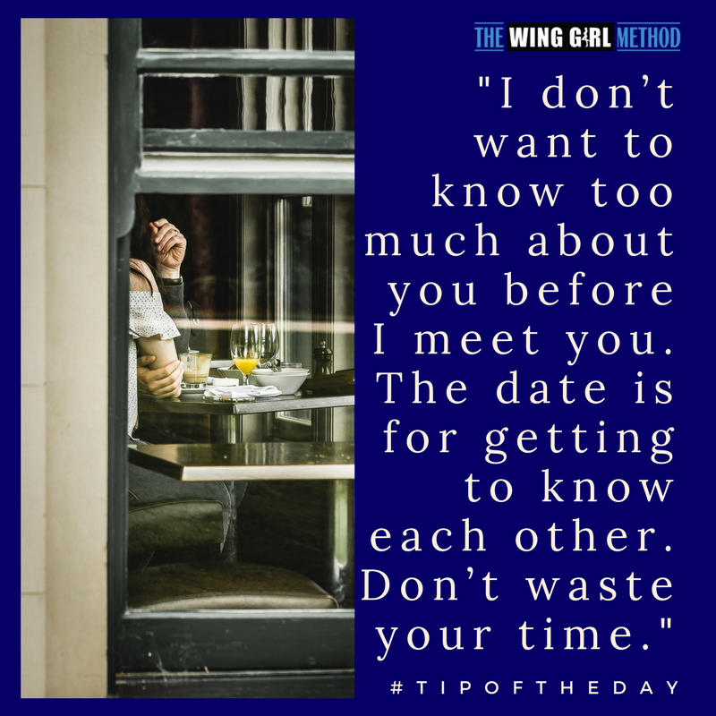 winggirlmethod's tweet photo. Don’t over share. Leave something #Interesting to talk about when you go out. Then, pique her interest with #TheOSAMethod. #UseOSA #DatingTIps  #TipOfTheDay
.
.
.
#TheWingGirlMethod #WingGirl #WingGirlTips https://t.co/uWEm19toFu https://t.co/V8OGSSjuv0