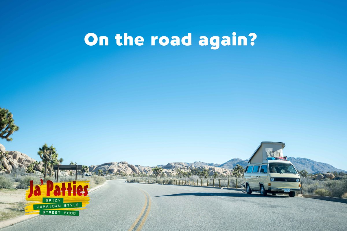 Hitting the road this weekend? Remember to stop for a break, and grab a Ja'Patty to keep your motor running! 🚗