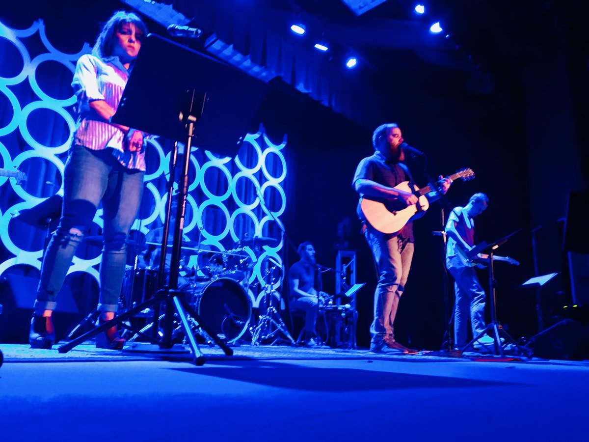 crossbridgetx's tweet photo. Band is warming up to lead us in worship this morning! Can’t wait to see you today at one of our services! 8:30, 10:00 or 11:30. https://t.co/TImrf7jyIl