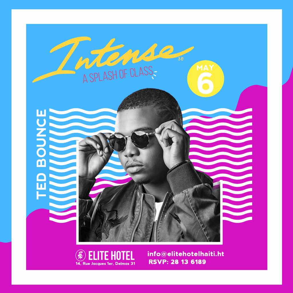 romalystfort's tweet photo. TODAY we are getting lit with @tedbounce_ @ChiwawaChawa &amp; @bmixx_dj #IntensePOOLPARTY at Elite Hotel [14, Rue Jacques 1er, Delmas 31] Starting at 11:00 AM | Tickets at #10Usd or #600HTG #SundayFUNDAY https://t.co/WMM9xpRlPg