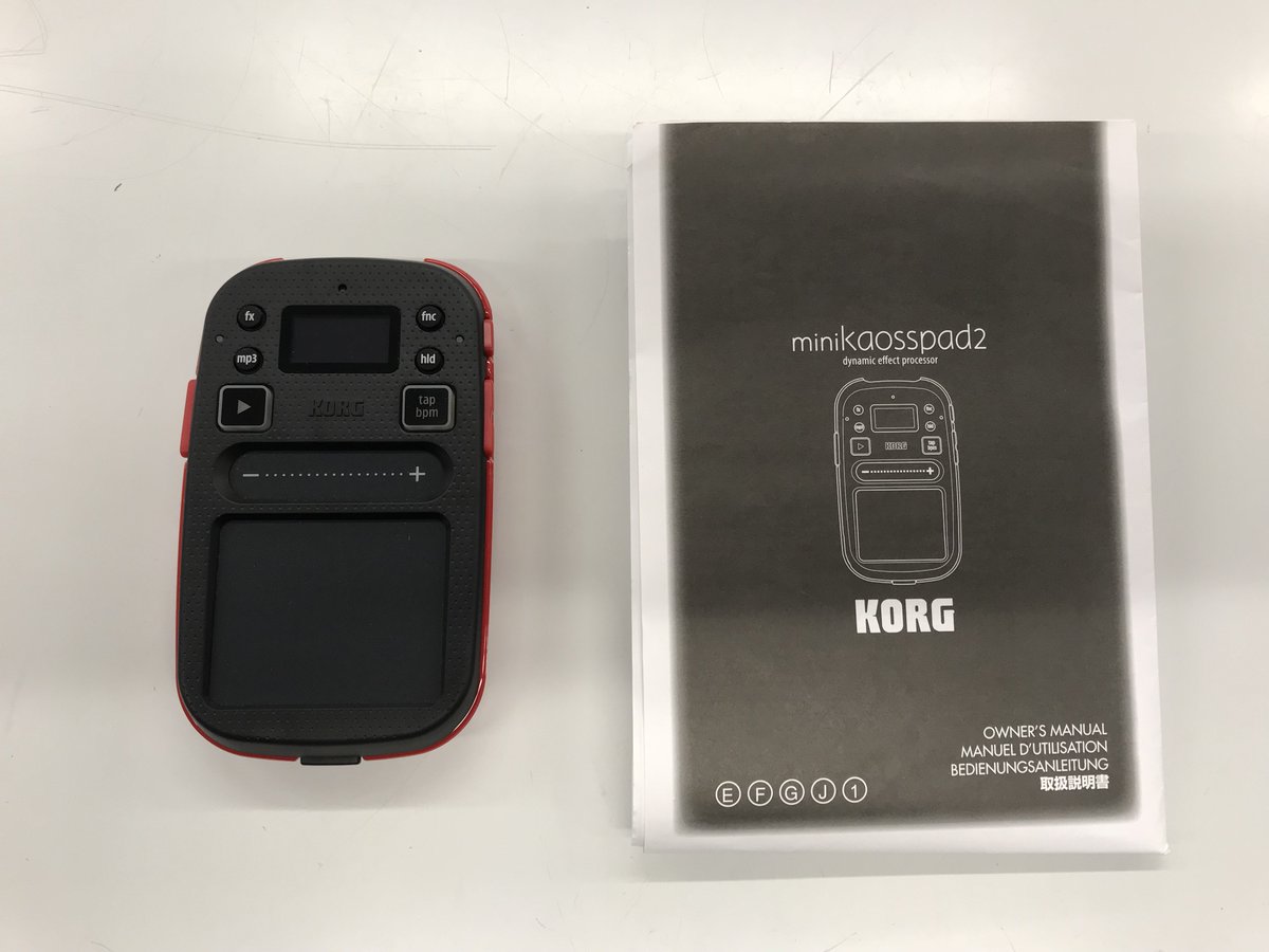 creatorsland's tweet image. つづいては #KORG の「mini #kaosspad 2」のご案内です。
お値段は5,980円(税抜)となります。