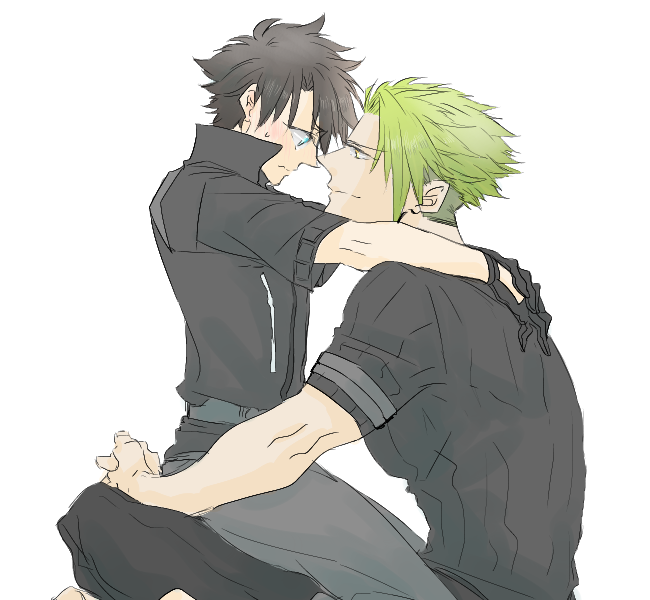 「(マスターからの)キス待ちしてるアキぐだ♂ 」|ただの鳥のイラスト