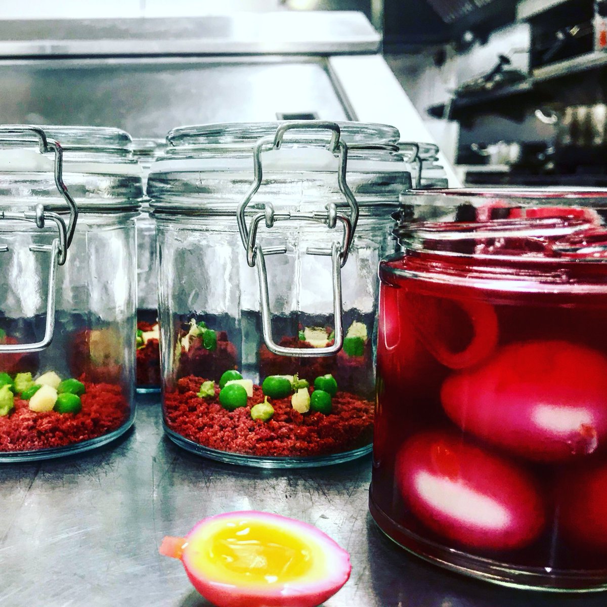 Stage by stage of one of our new starters, every dish is carefully planned, prepped and beautifully presented #becauseyou’reworthit #ifitsinseasonitsfresh #beetroot #starters #northnorfolk