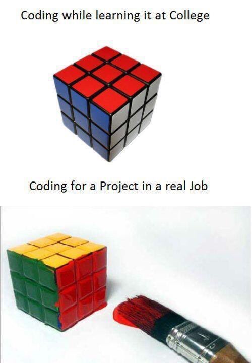 thecodinglove's tweet image. Best practices are quite rare in the real world 🧐 #thecodinglove