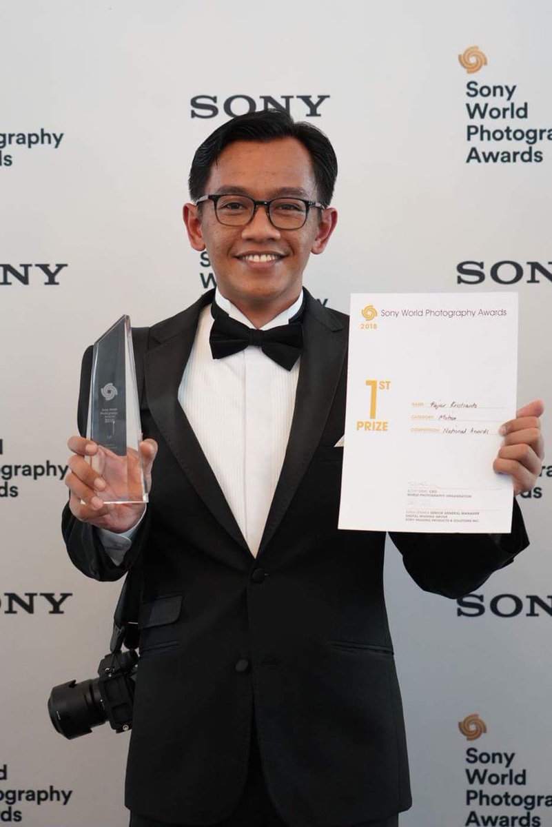fajarkris's tweet photo. Sony World Photography Awards 2017 &amp; 2018. This year also won Motion Category - Open Competition
#swpa2018 https://t.co/aRn7jJQu96