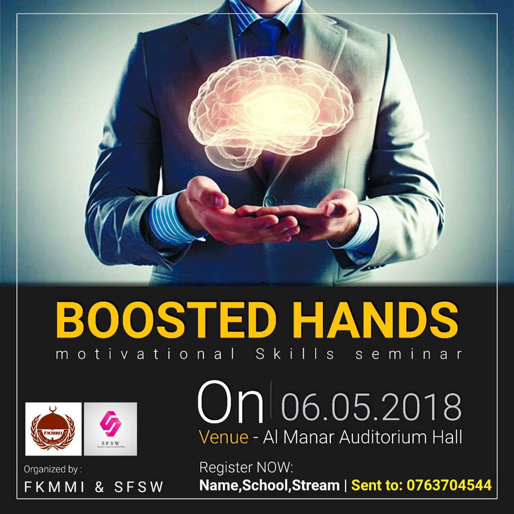 ShakeelSharaf's tweet photo. All credits goes to Almighty Allah to giving this valuable opportunities 

#BoostedHands 
Motivational and Skills seminar
#FKMMI 
#SFSW https://t.co/z2sWww0LtM