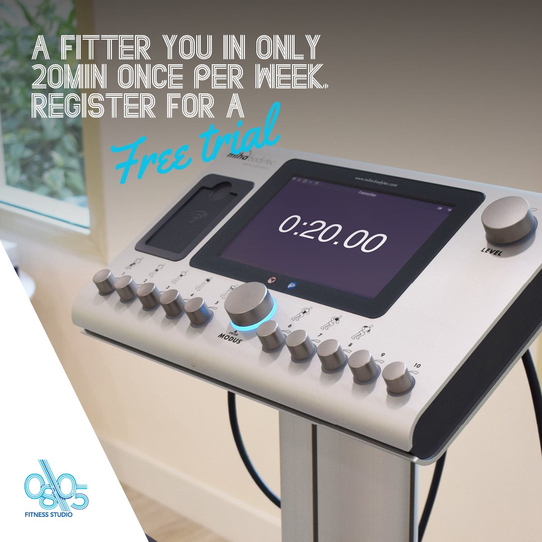 0805fitness's tweet photo. Electro muscle stimulation training for a stronger, fitter you. Only 20 mins, once per week 💪! 📞 1755 0805 to book your free trial session or register now https://t.co/h7LGQ21zlz #ems #emsfitness #emstraining #bahrain #fitness #0805Fitness #mihabodytech https://t.co/aXAoXWL6hB