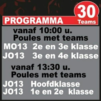 Complete programma