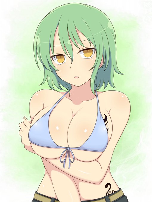 日影さんをカキカキしました。おっぱい(*'Д`)#閃乱カグラ 