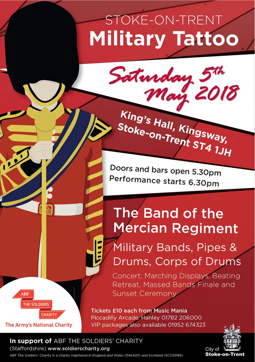 Thank you to <a href="/HeidiLeake/">Heidi Leake</a> <a href="/MissTeenGB/">Miss Teen Great Britain</a> #staffordshire yesterday for joining me @kingshallstoke supporting the Army’s National charity at The Military Tattoo <a href="/Official_MissGB/">Miss Great Britain ®</a>