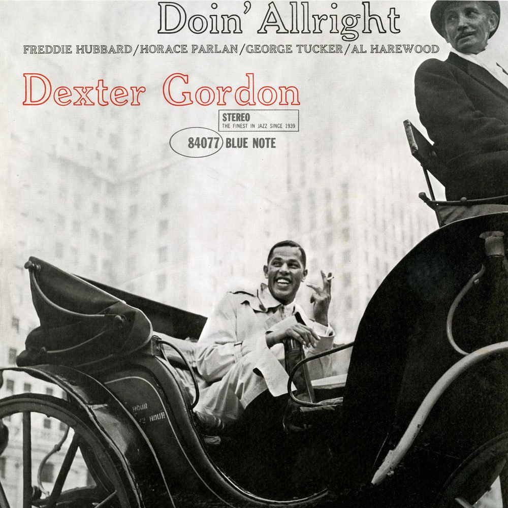 Dexter Gordon recorded Doin’ Allright for Blue Note Records #onthisday in 1961.