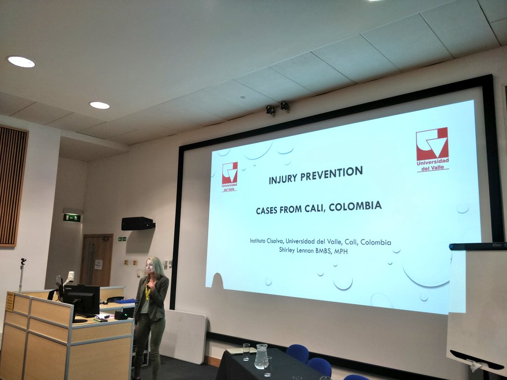 PenEMTC2018's tweet photo. Dr Shirley Lennon, a Peninsula graduate, who also holds a Master's in Public Health, is up next to talk about Injury Prevention, with reflections of her time in Columbia #PenEMTC2018 https://t.co/Ro2MCmtIY9