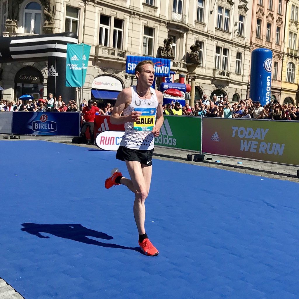 #praguemarathon winner Galen Rupp 🇺🇸
