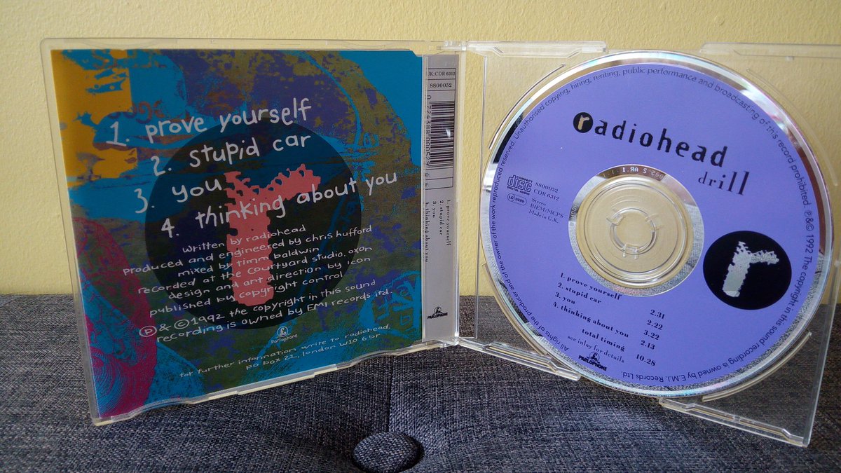 LongLiveLaMusic's tweet photo. #EPAnyFormat where it all began for #Radiohead in 1992.this set me back 25p on the week of release https://t.co/o6ZIw5vpau