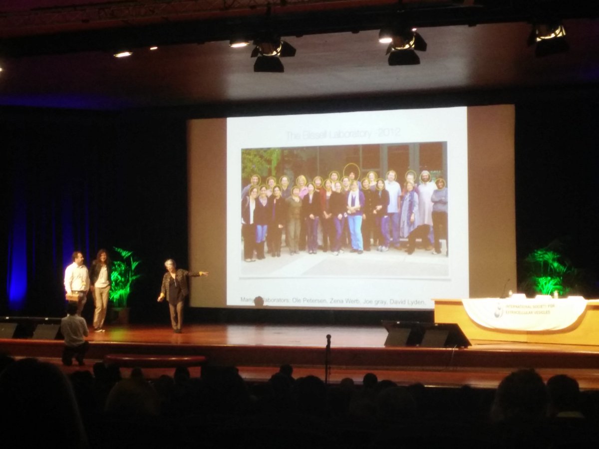 Inspirational talk from Mina Bissell. @IsevComms #isev2018