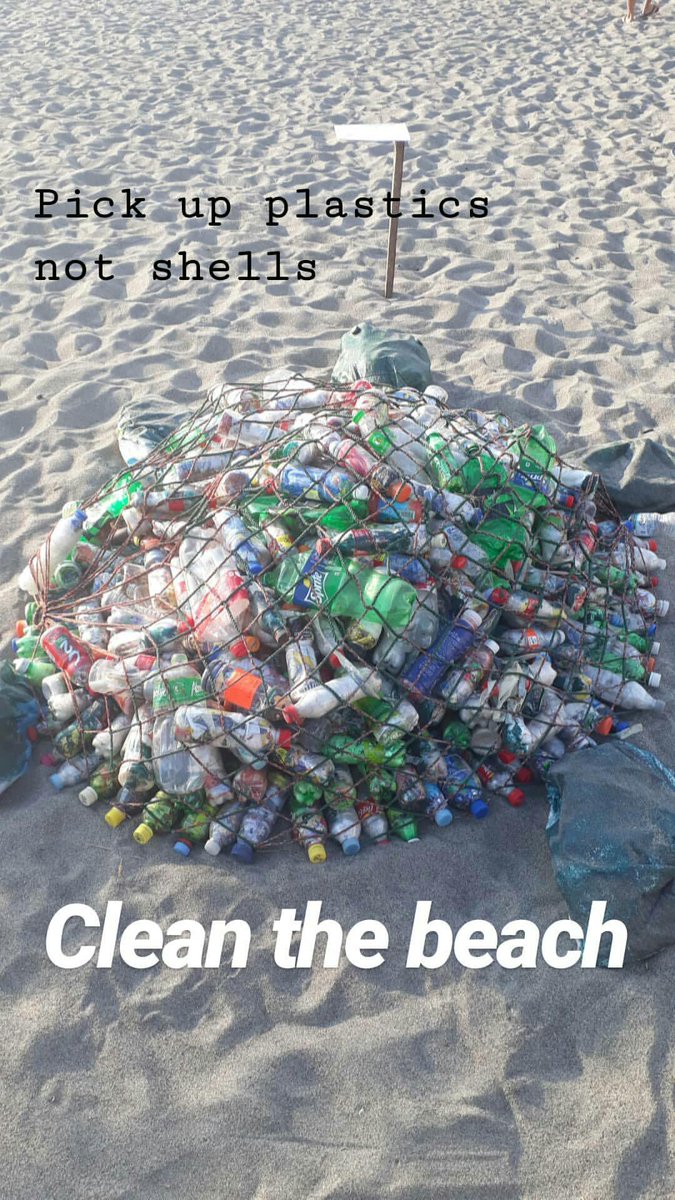 For the ocean 🌊 #CleanBeach