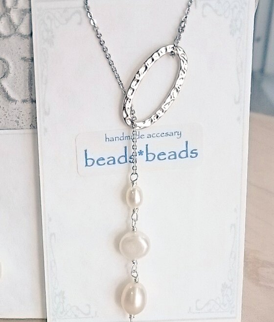 beads*beads on Twitter: "上品なパールは1つ持っているとと便利です (現在のリングデザインはミル打ちオーバル16㎜を