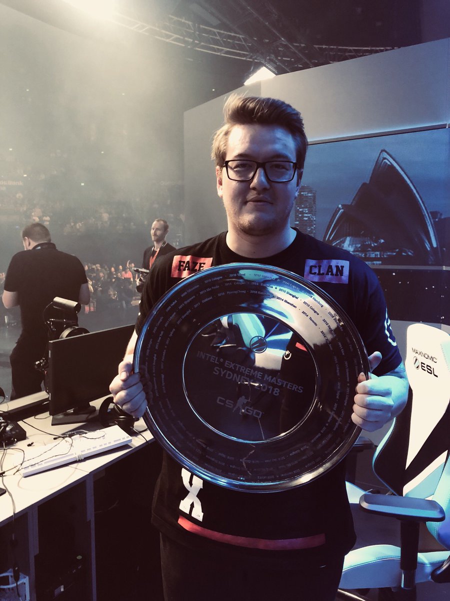 RAINvard's tweet photo. WE DID IT!!! 3-0 vs @astralisgg and we are IEM Sydney champions! https://t.co/vq4mXMWvoC