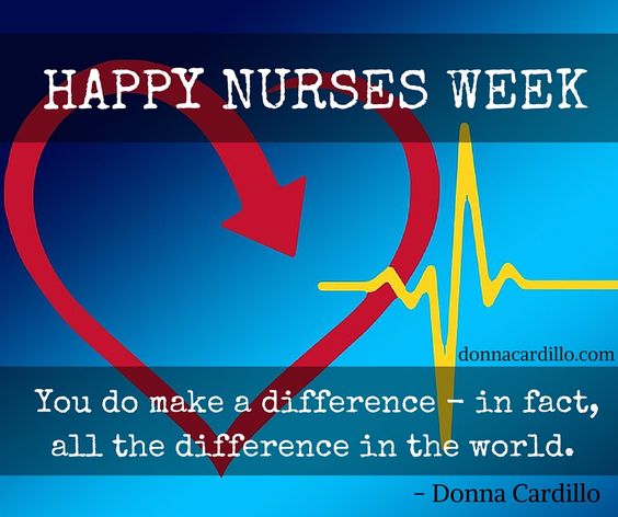 DonnaCardilloRN's tweet photo. Happy #NursesWeek ! I want to extend a heartfelt thx to all nurses for stepping up to the plate every day, doing the hard work that needs 2 B done &amp; doing it with compassion, intelligence, great skill, &amp; finesse. U do make a difference in fact, all the difference in the world. https://t.co/IlwU5zm2jX