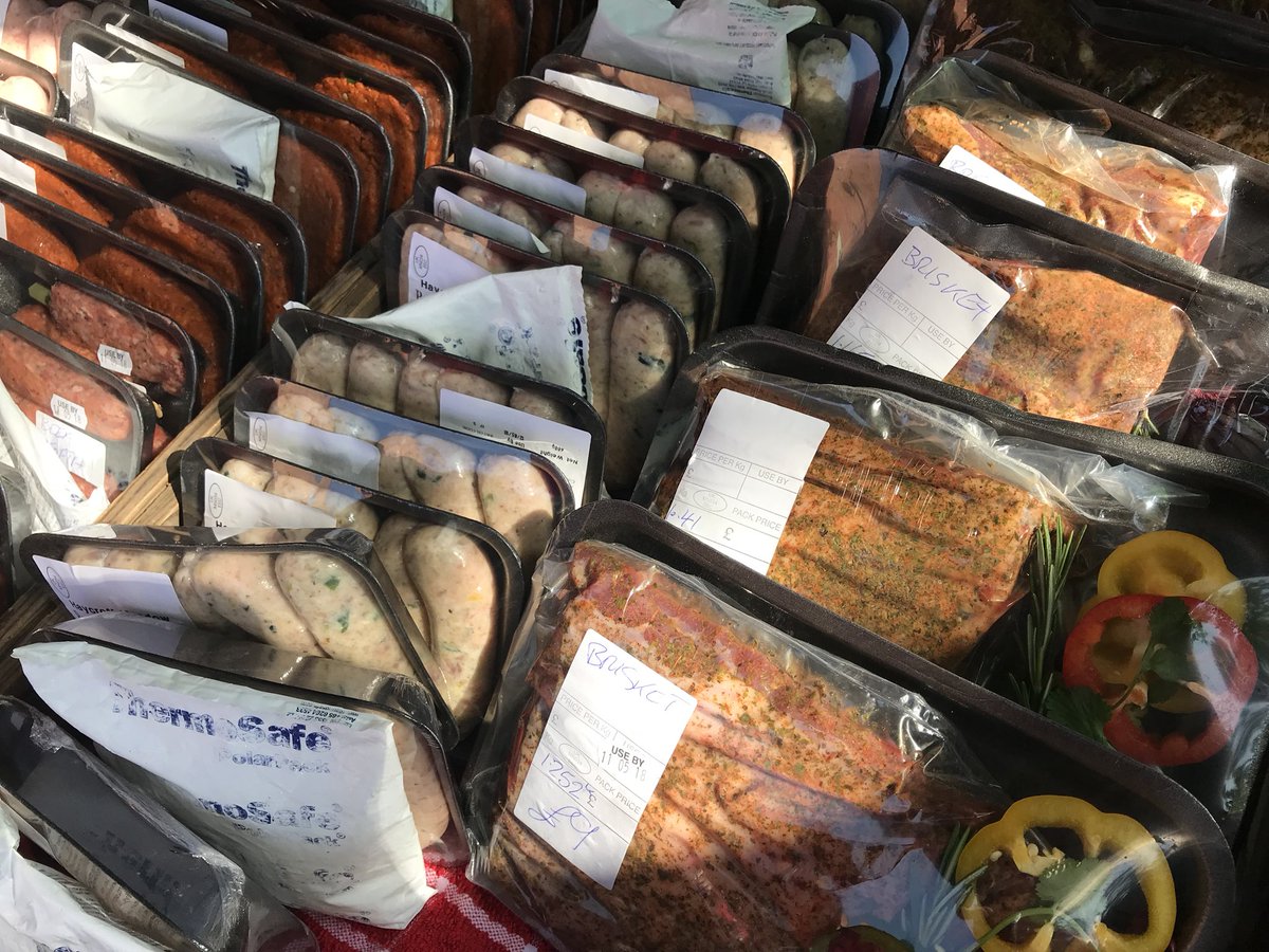 HaycroftMeadow's tweet photo. TODAY!! @HMoorMarket until 3pm with #sausages #burgers #meat https://t.co/QtgFvVkIdR