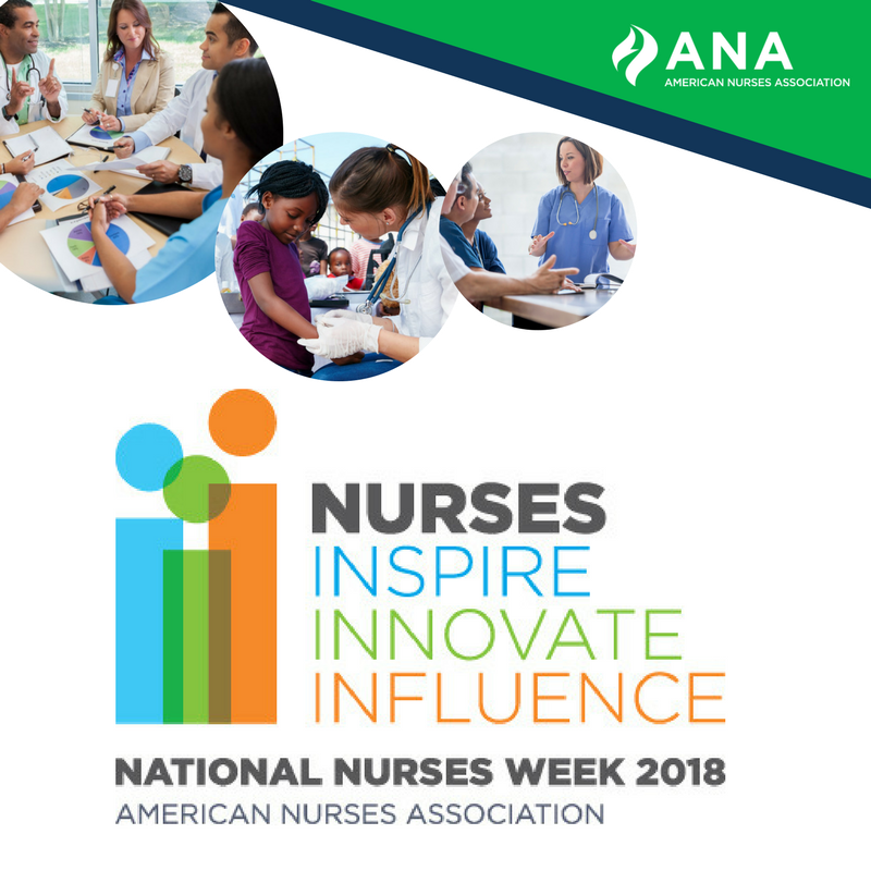The AANA salutes all who answer the call to care for others through the nursing profession. We honor your care, your compassion and your dedication to what's best for your patients. Happy National #NursesWeek! bit.ly/2rlMMCi