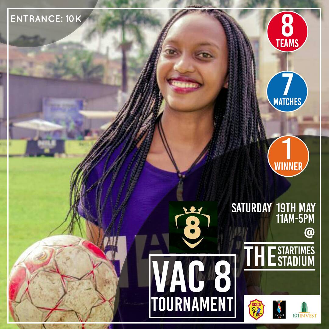 Allan_Ssonko's tweet photo. V8tournament
An extraordinary soccer league
Saturday,May 19th
The star times stadium
@event1o1 alongside @KCCAFC
Ent fee:10k only
Mark your calendar.
#v8tournament #v8challenge #bringiton https://t.co/BEvXqZurxp