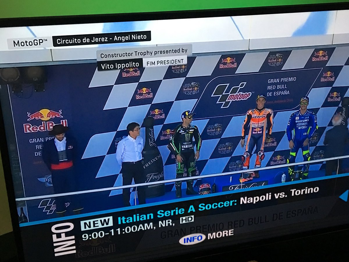 partenopeo323's tweet photo. @TheCalcioGuy @KayLMurray @beINSPORTSUSA It’s 9AM and still watching #GPRedBull on @beINSPORTSUSA no #Multicalcio!!! this is horrible https://t.co/oBE7IPWhHy