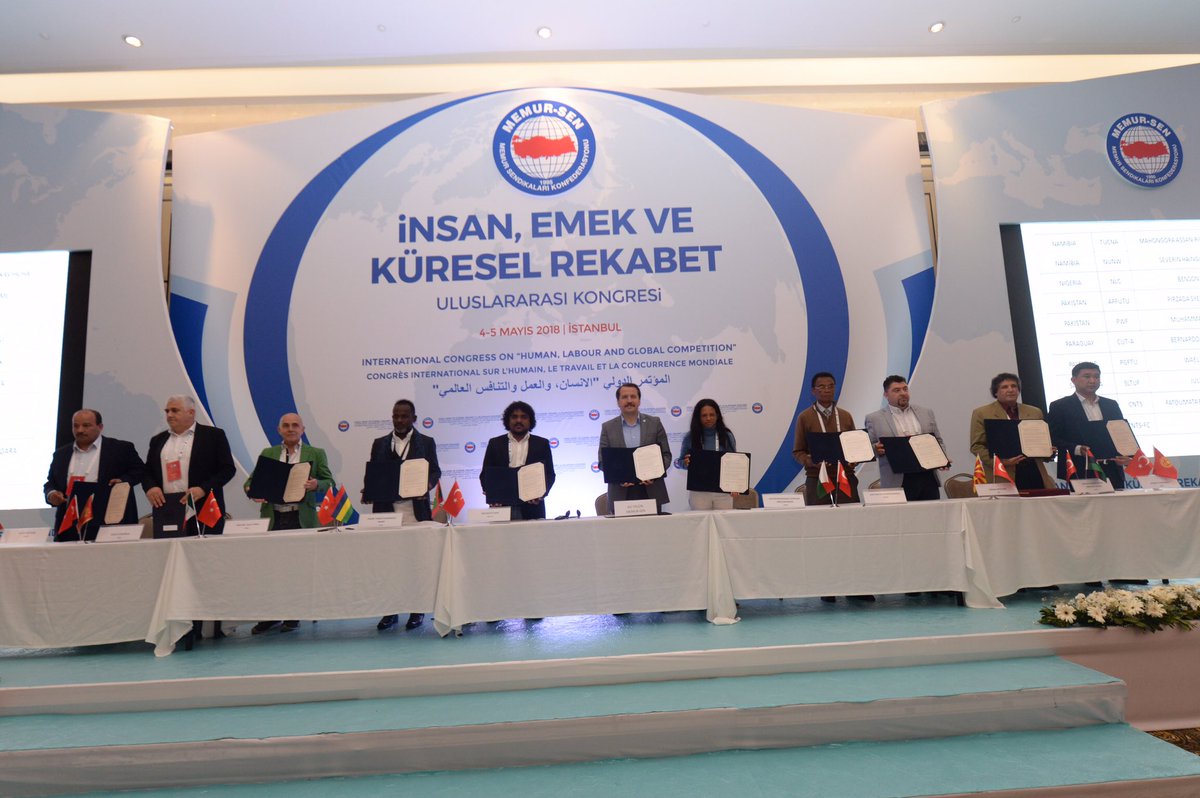 Farklı ülkelerden 84 Konfederasyonla karşılıklı eğitim ve işbirliği protokolü imzaladık.
Hayırlı uğurlu olsun.