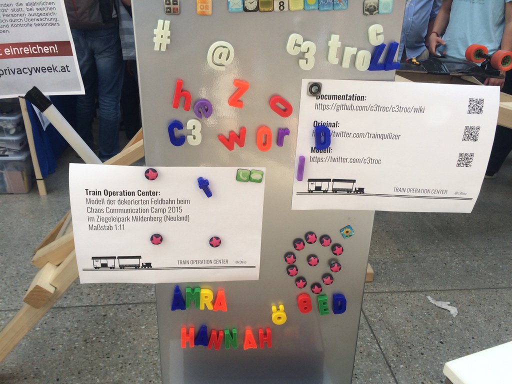 c3troc's tweet photo. Vorschläge auf der #MFV18 - Ob wir uns in c3troLL umbenennen sollten?

Sag' uns Deine Ideen auf unserer analogen Twitterwall!

Im 1. Stock, Stand 205 https://t.co/Jxz38BnabG