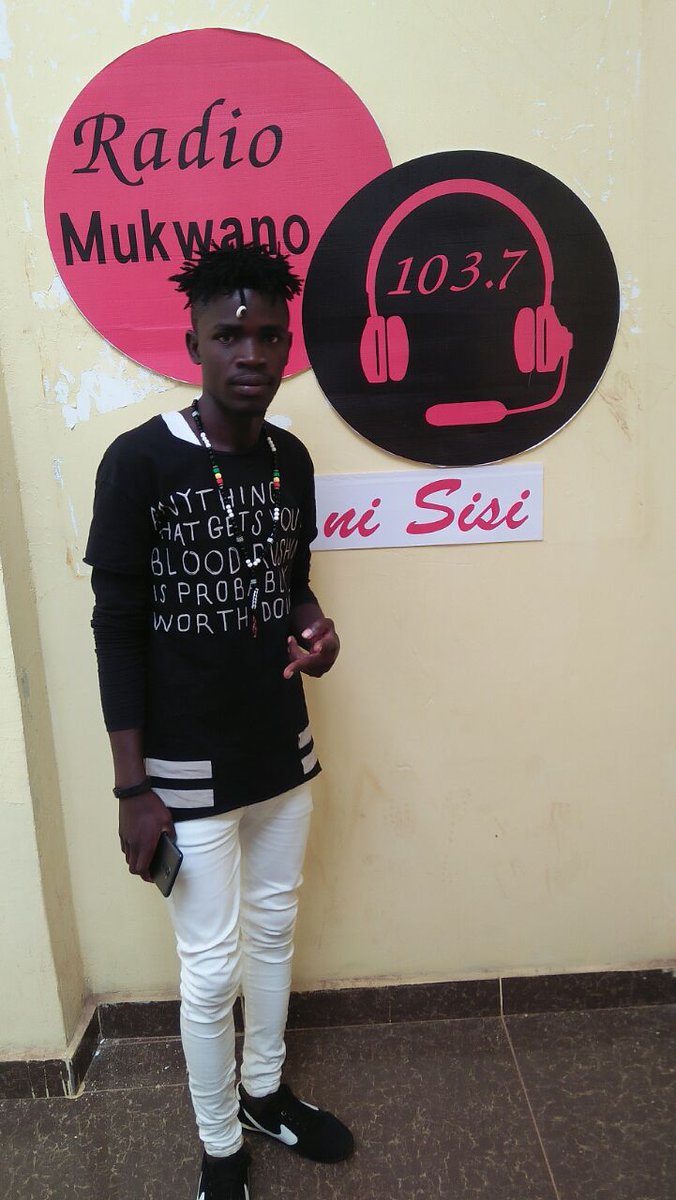 MalosaKenya's tweet photo. It was nice at radio MUKWANO with my supper MC weche for the interview yesterday https://t.co/IvfHFjHiQC