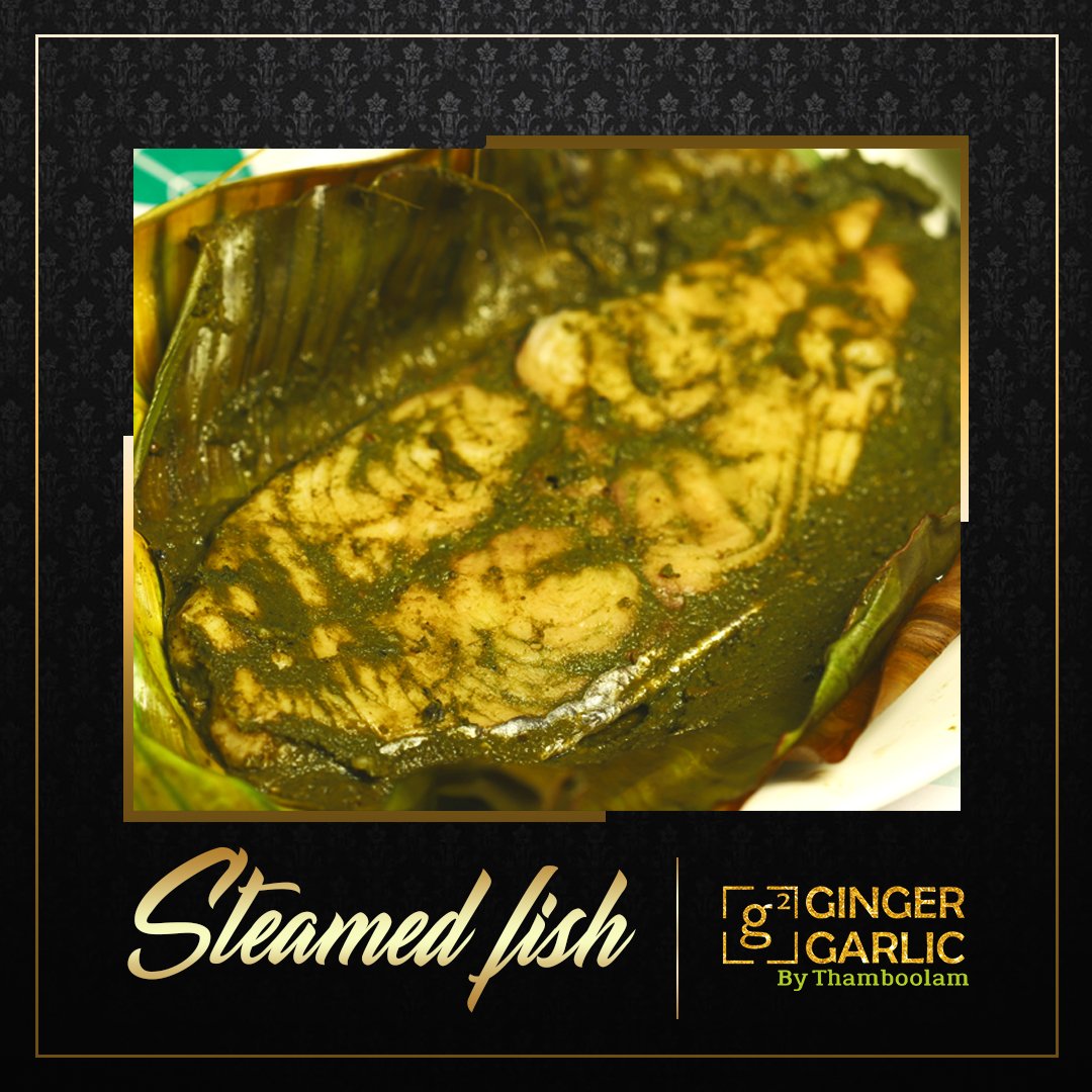 GingerGarlicG2's tweet photo. If you thought steamed fish was the mainstay of the Keralites only, you're wrong! Try our carefully prepared steamed fish at Ginger Garlic - G2 by Thamboolam
.
.
.
.
#GingerGarlicG2 #GingerGarlicManipal #GingerGarlicG2ByThamboolam  #manipal #udupi #steamedfish https://t.co/jzKGBeb7s1