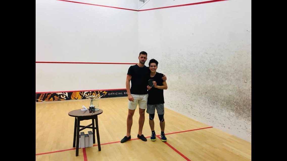 SquashLeicester's tweet photo. Congrats to @rachelscalver and Luke Parker on their county closed final wins over @leannemherbert and @ling_andes great squash everyone!! https://t.co/rlkmyLomGu