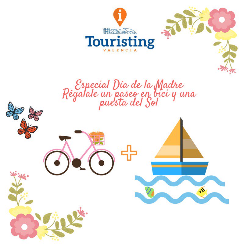 touristing2015's tweet photo. ¿Te has levantado y no te acordaste que hoy era el #DiaDeLaMadre ? Dale una #sorpresa que no olvidará. Regálale una experiencia única a bordo de nuestro #catamarán. Ven a nuestra tienda en la #Malvarrosa (bajo las banderas) e infórmate. Entra en https://t.co/EvDs06zXTo ⛵️🌊😎 https://t.co/jOuTT4rzwy