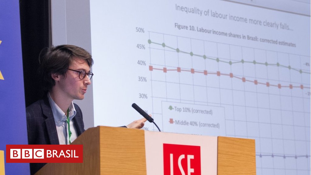 'Como defender meritocracia quando Brasil é o país que menos taxa herança?', diz discípulo de Piketty bbc.in/2roNJsB
