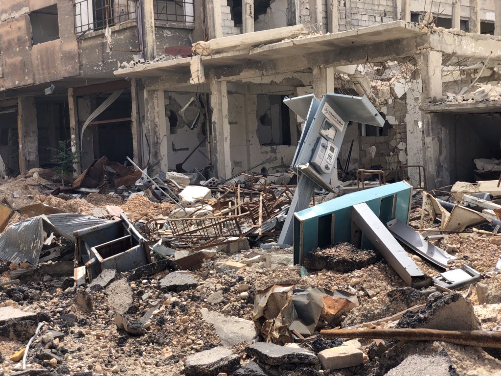 mikelayestaran's tweet photo. Calles de #Yobar, el bastión de Faylaq Al Rahman más próximo a #Damasco #Guta #Siria #Syria https://t.co/F0dA5jBwCU