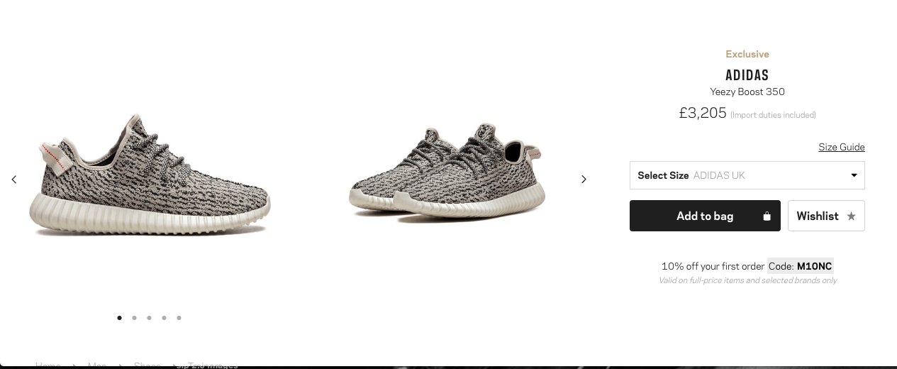 Adidas yeezy cheap farfetch 10