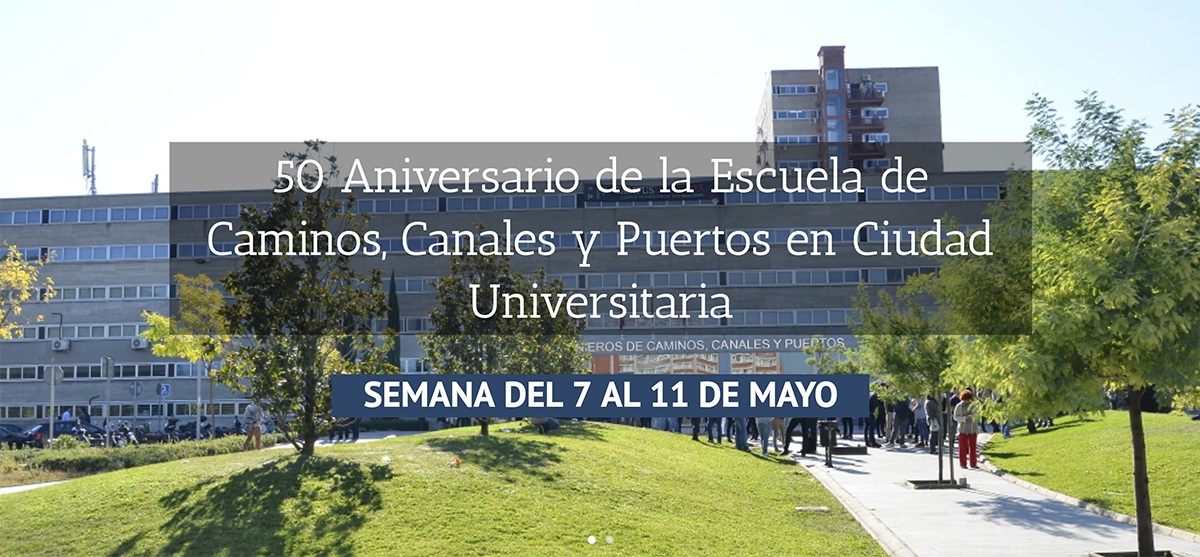 Colegiocaminos's tweet photo. 50 aniversario de la Escuela de Caminos de Madrid @caminosupm https://t.co/nb28YYA8FB https://t.co/7hOuDRoHTO