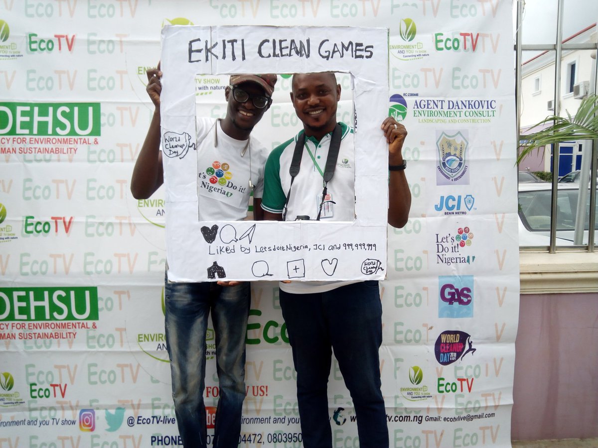 ecotv_Ngo's tweet photo. EcoTV Covered Ekiti State Clean GamesChallenge.@jci_nigeria@gafarodubote@unenvironment@russianaroundearth@worldcleanupday2018@clean_games https://t.co/kt90RyxwQ3