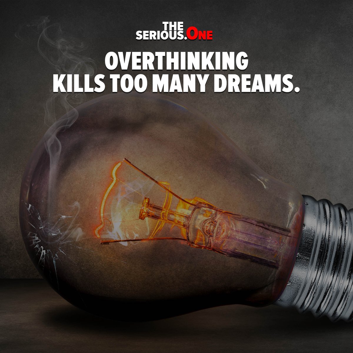 Overthinking kills too many dreams.

theserious.one/overthinking-k…

#hustle #workhard #motivation