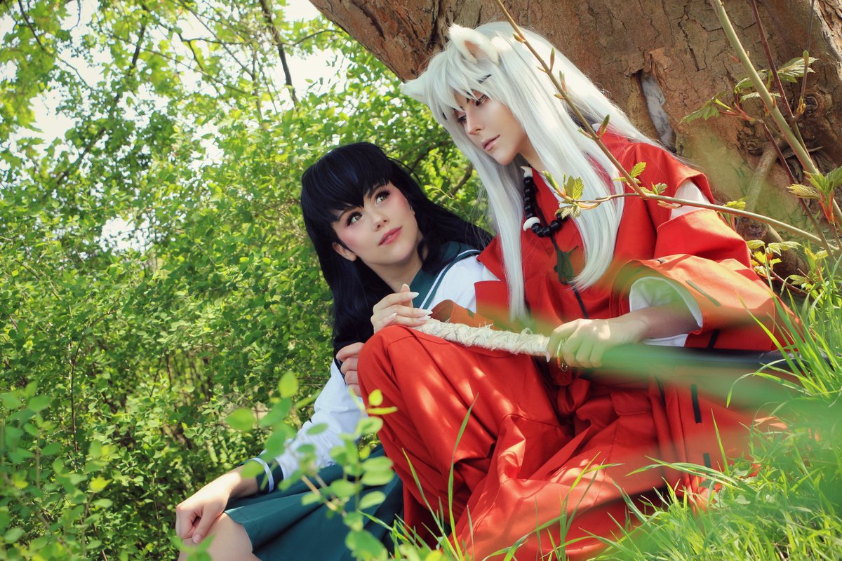 Kagome was born to meet me, and I was born for her! @aIeahime 犬 夜 叉 戦 国 御 伽...