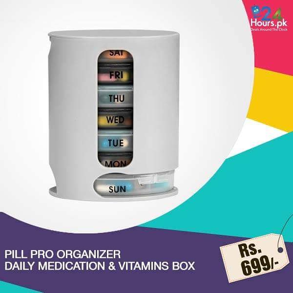 24HoursPK's tweet photo. Now conveniently organize your #Medicine and #Vitamins for each day of the week plus save 28% on your order when you shop from https://t.co/pqEfjhtpQ8

Order here: https://t.co/3zbUaiHJt1

#BuyNow #OrderNow #ShopTillYouDrop #BuyOnline #ShopOnline #OnlineShopping #24HOURSPK https://t.co/DKfNxQ1Ngp