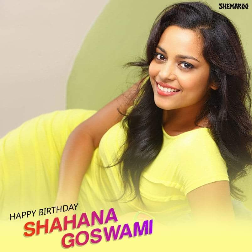 Wishing the very talented Shahana Goswami, a very happy birthday! 